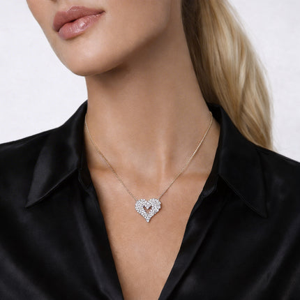Divina Heart Necklace