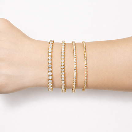 Portier Classic Gold Tennis Bracelet