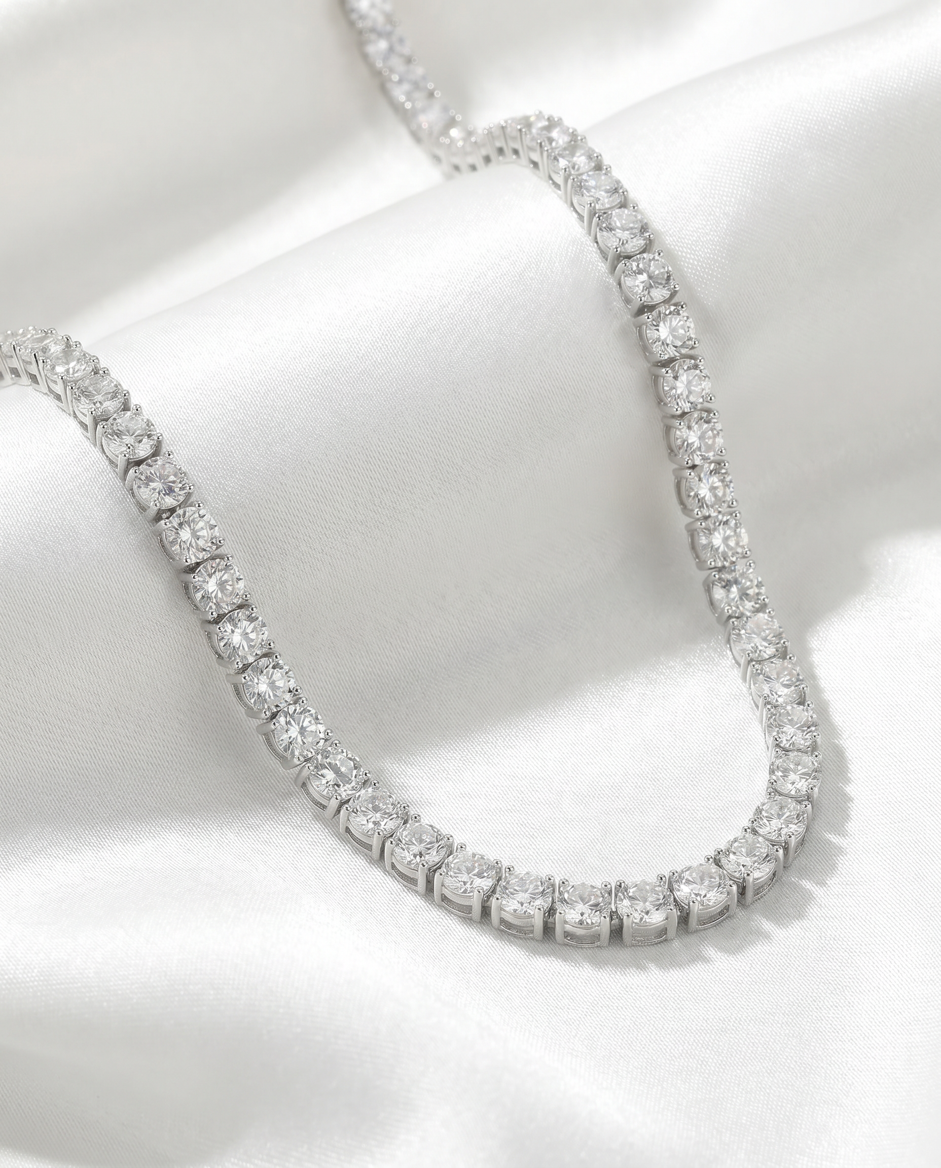 Portier Classic Tennis Necklace